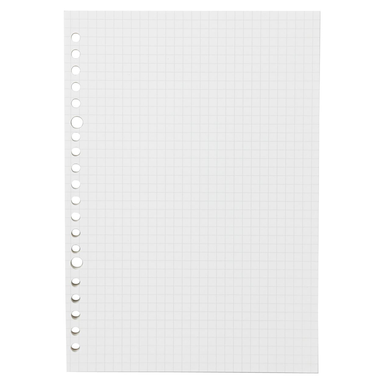 MUJI Moma Afforestation paper Looseleaf A5 5mm grid paper 20 holes 100 sheets eBay