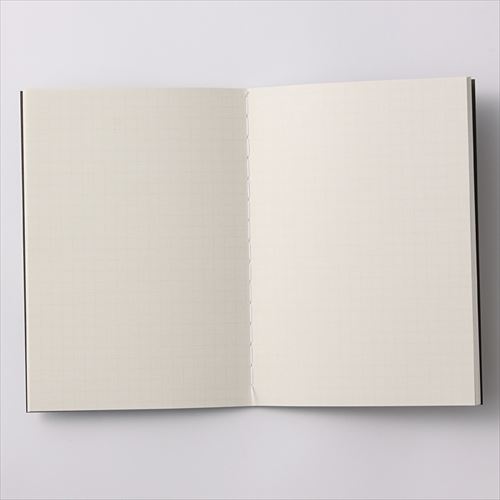 MUJI Moma Recycled paper notebook A6 5mm grid 30 sheets dark gray Japan New